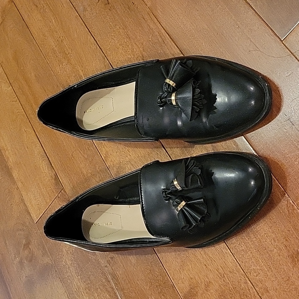 ZARA Tassel Loafers